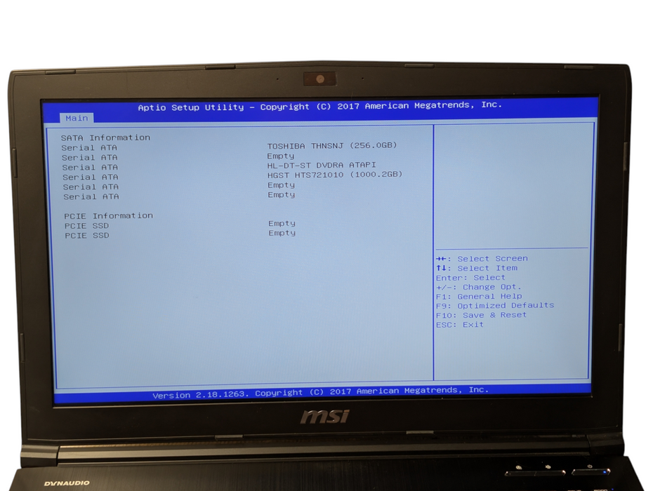 MSI GE62 7DR Apache Intel Core i7-7700HQ 16GB RAM 256GB SSD + 1TB HDD - BudLap