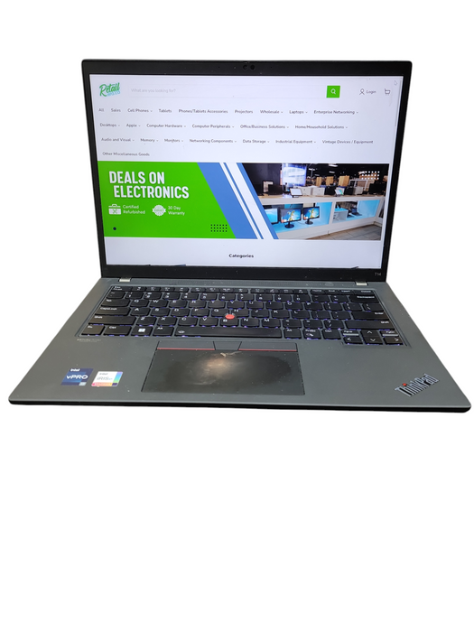 Lenovo ThinkPad T14 Gen 3 i7-1270P 32GB DDR4 256GB NVMe ! Lap200