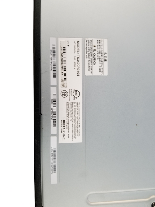 BUFFALO TeraStation Essentials TS3400R 1604 4-Bay NAS - Powers On *READ*