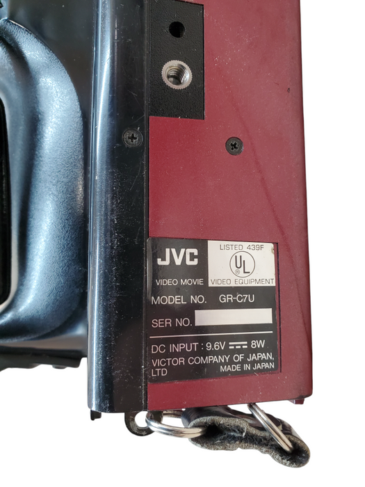 JVC GR-C7U Video Camcorder | Back To The Future/Stranger Things | *REA*