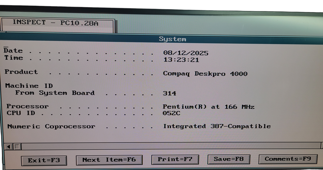 Compaq Deskpro 4000 Intel Pentium 166MHz 64MB RAM NO HDD %