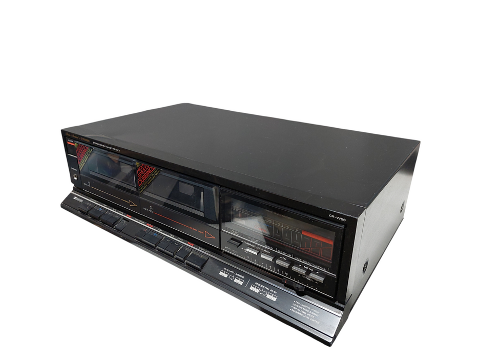 Fisher Studio Standard Stereo Double Cassette Deck Model: CR-W56 (Parts)  =