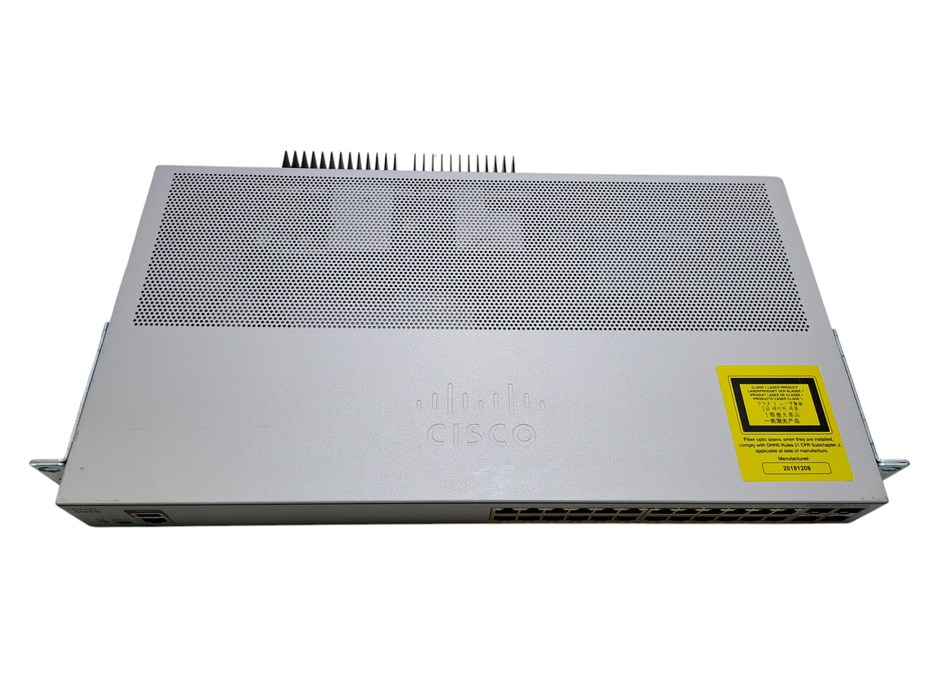 Cisco WS-C2960L-24PS-LL | 24-Port Gigabit PoE+ Silent Managed Switch Q)