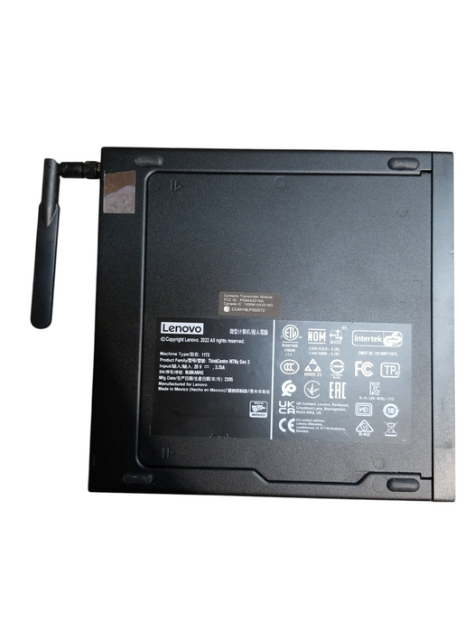 Lenovo ThinkCentre M70q Gen3 12th Gen Core i5-12400T CPU 16GB RAM 256GB AC