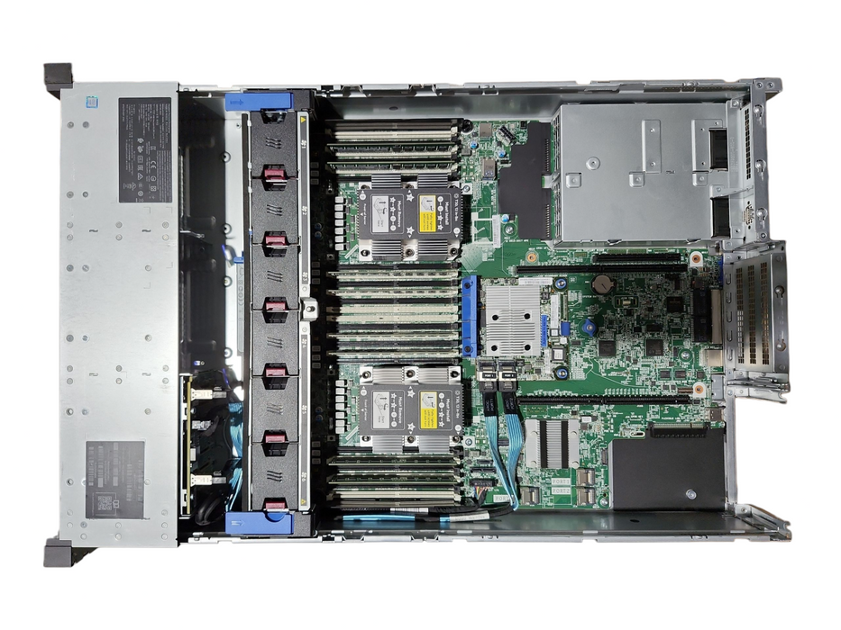 HP DL380 Gen 10 2U 8x2.5", 2x Xeon Silver 4110, 64GB DDR4, 4x 1.8TB SAS