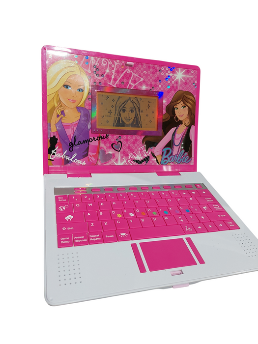 Barbie Kids Play Laptop ( Toy ) Oregon Scientific  =
