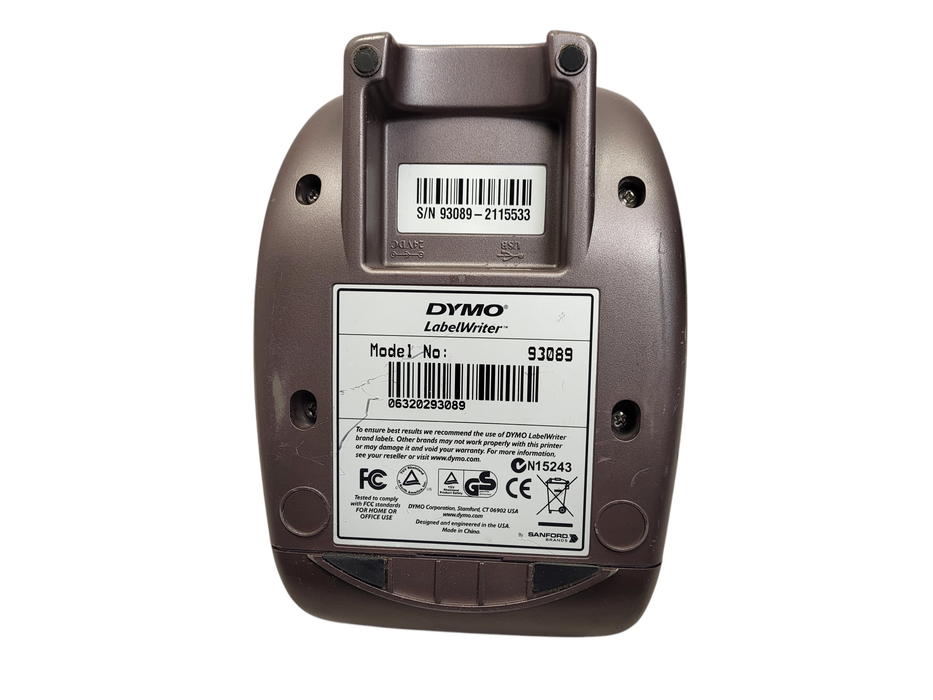 Dymo LabelWriter 400 Thermal Label Printer | Model 93089 No AC $