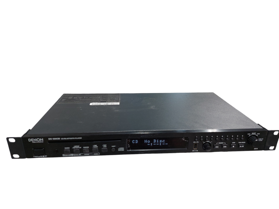 Denon Professional CD Player With Bluetooth & RS232 Model: DN-500CB  =