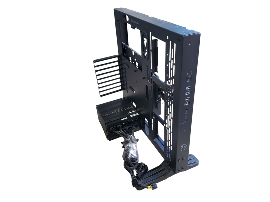 Thermaltake Core P3 TG ATX Tower Workstation WITH EVGA 1000 GS PSU