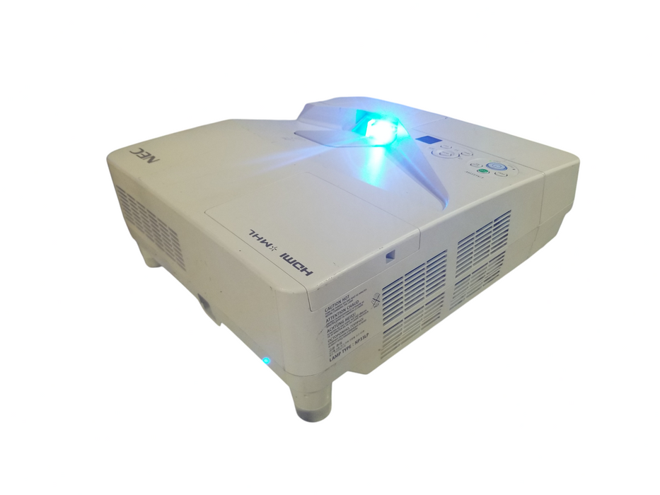 NEC NP-UM351W LCD Projector Ultra Short Throw 3500 ANSI HD 1080p No remote
