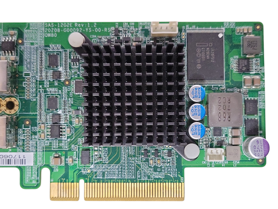 SAS-12G2E 12G SAS Dual Port Storage Expansion Card For QNAP NAS, LP Bracket _