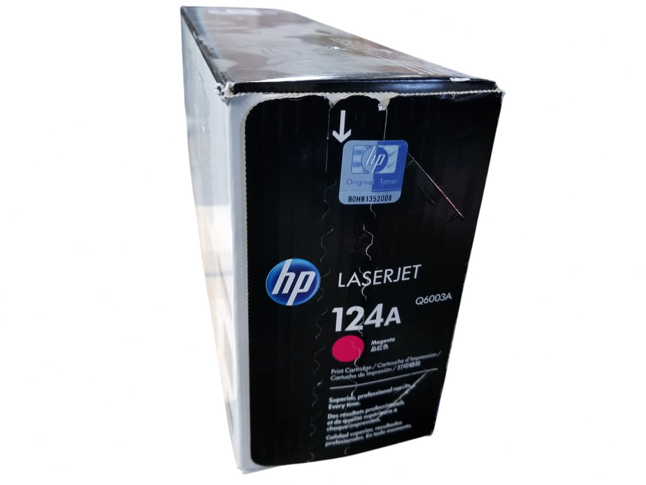 HP 124A LaserJet Toner Cartridge Q6003A - Magenta