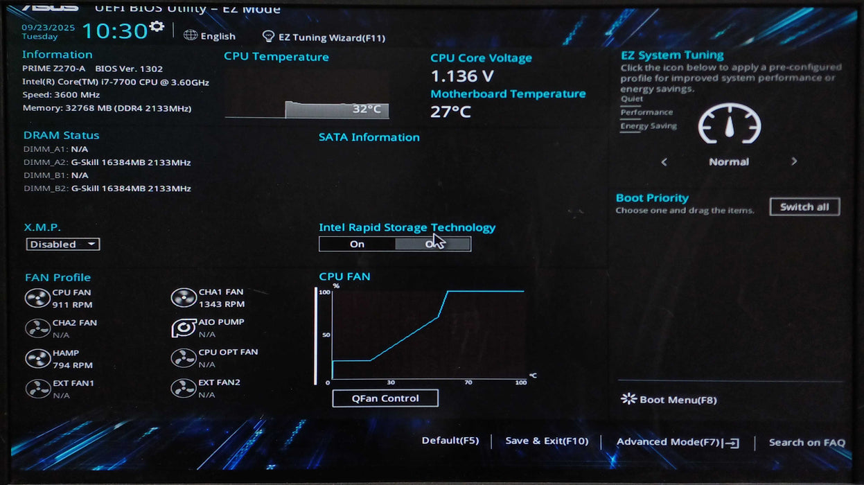 Custom PC, PRIME Z270-A, i7-7700, 32GB DDR4, AMD Firepro V4900, No HDD
