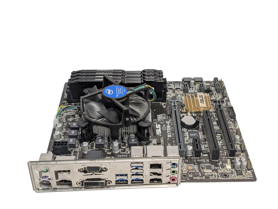 ASUS Q170M-C Intel Core i7-6700K & 32GB RAM Combo  -