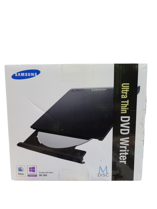 SAMSUNG TSST Ultra Thin DVD Writer SE-208GB/RSBD, M-Disc Support