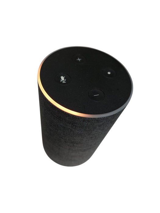 Amazon Echo in box Smart Assistant- Charcoal Fabric 2017 =
