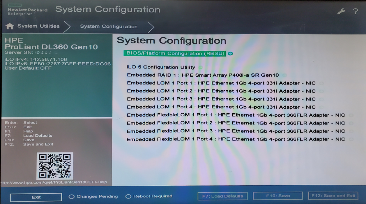 HP ProLiant DL360 Gen10 - 1x Xeon Gold 6126, 16GB DDR4, P408i-a SR - No HDD