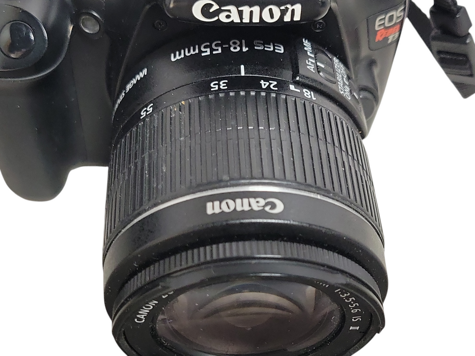 Canon EOS Rebel T3 w/ EFS 18-55mm image stabilizer, READ _