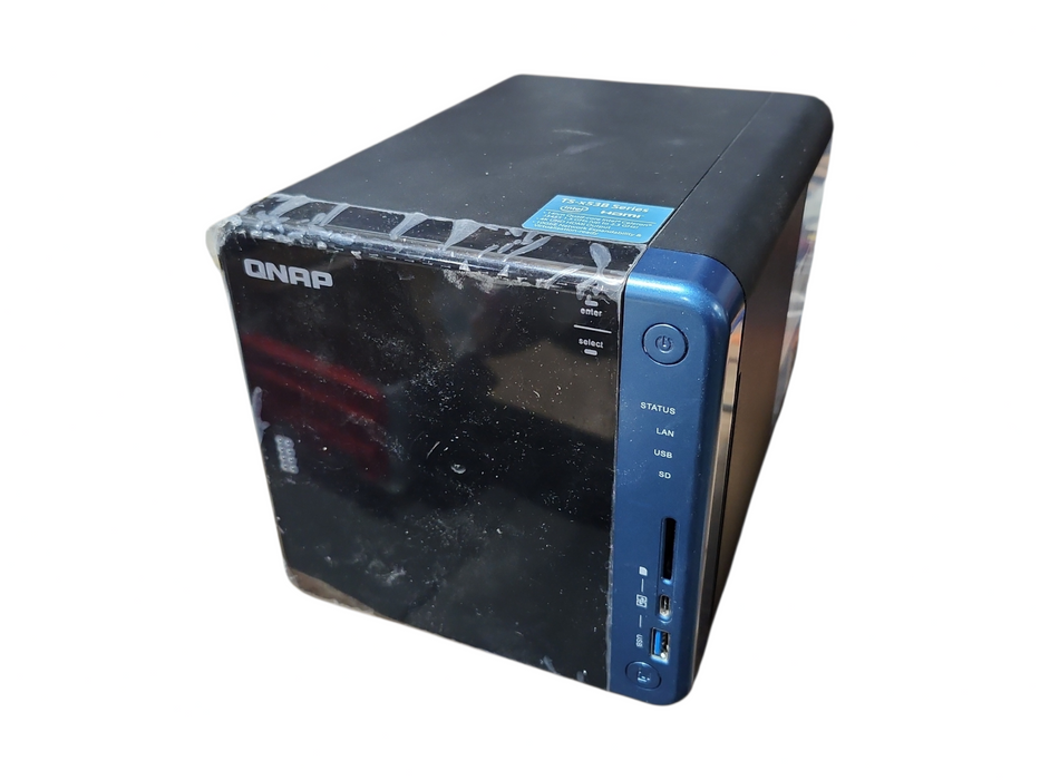 QNAP TS-453B 4-Bay NAS, No HDD & Caddies, READ