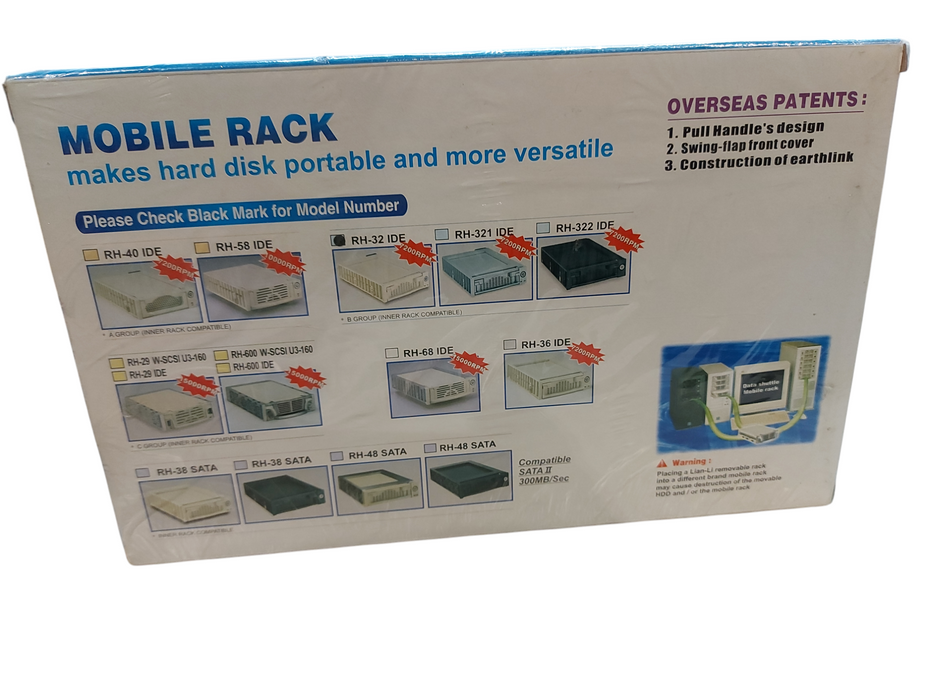 RH-SERIES HDD Mobile Rack 7200/1500PM