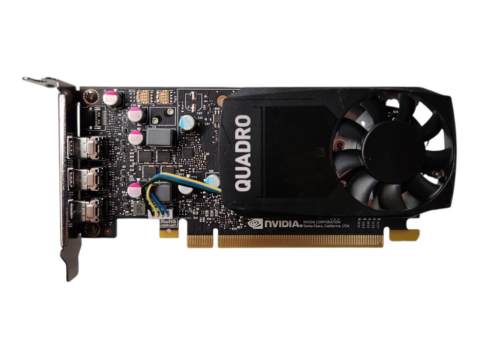 Nvidia Quadro P400 2GB GDDR5 Graphics Card 3x Mini DisplayPort