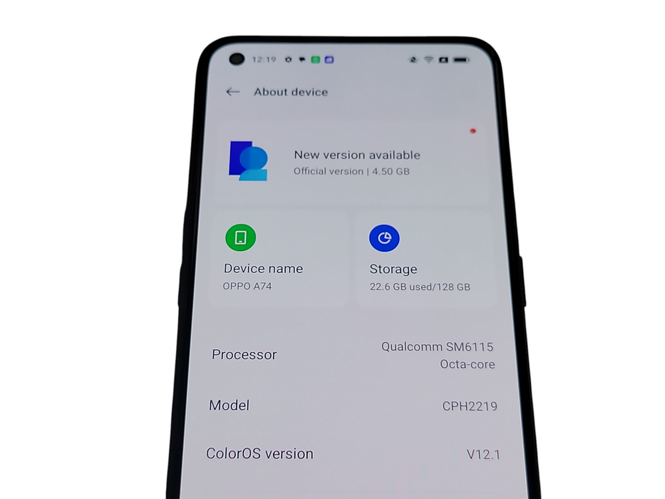Oppo A74 - 128GB - Navy Blue [CPH2219] (