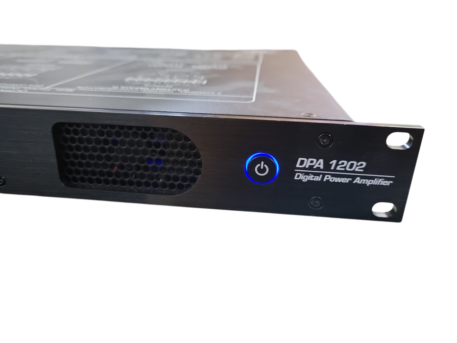 Atlas Sound amplifier DPA 1202 4-8ohm/70 Volt. Network Power Amplifier 1200 !