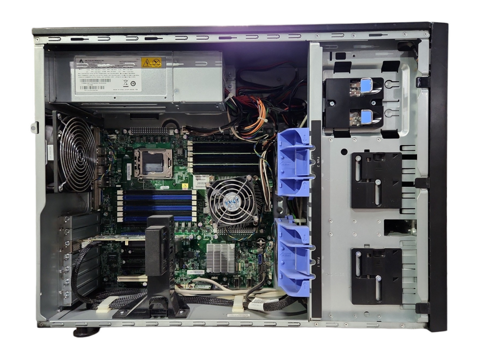 Lenovo TD340, Xeon E5-2407 v2 2.40GHz, 24GB RAM, 9240-8i RAID, No HDD