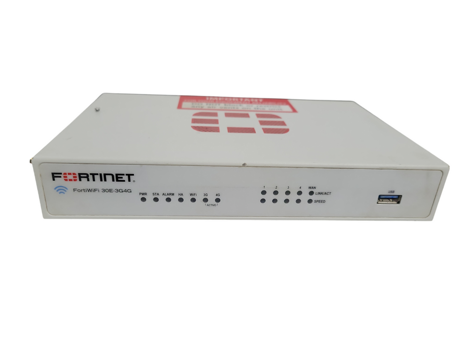 FortiGate Fortinet FG-30E-3G4G LTE FW Security Appliance !