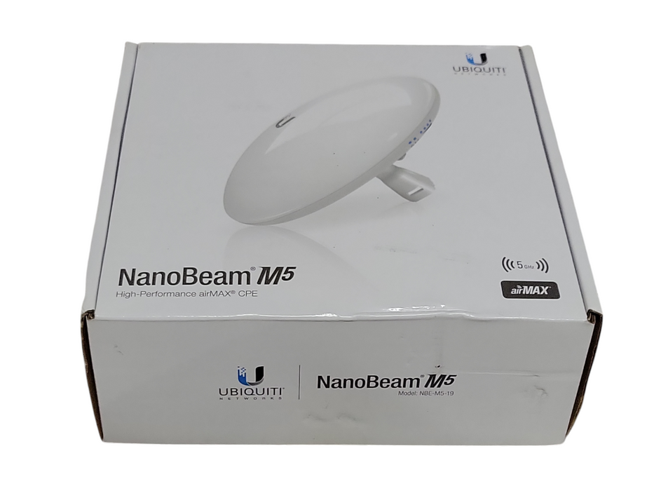Open-Box Ubiquiti airMAX NanoBeam M5 19 dBi Bridge (NBE-M5-19)  Q_