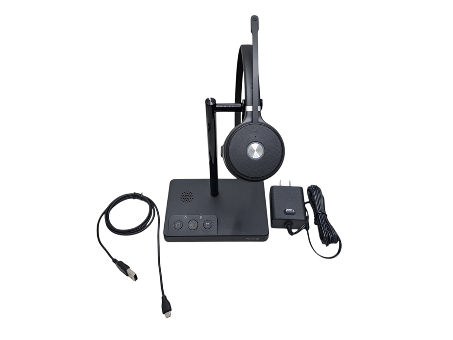 Yealink WH62 Mono UC DECT Wireless Headset Noise Cancelling Q)