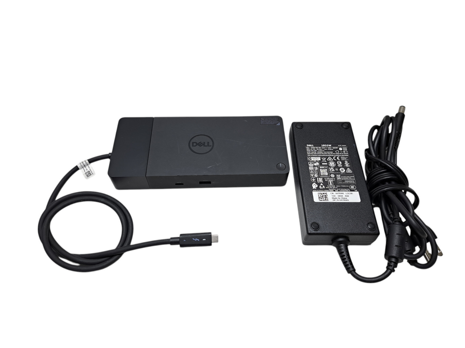 Dell WD22TB4 Thunderbolt 4 Docking Station w/ 180W Power Adapter Q)