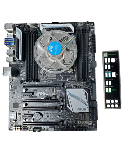 ASUS x99-A ATX FCLGA2011 Motherboard + Intel i7-5820K NO RAM NO HDD