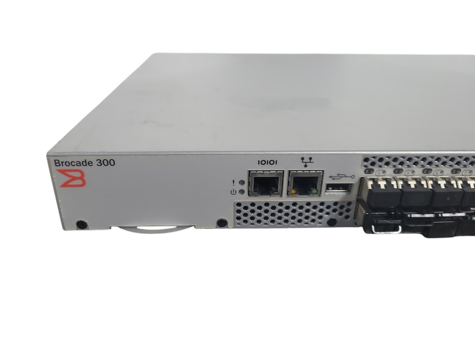 Brocade 300 24 Port 8Gb FC SAN Switch BR-320-0  !