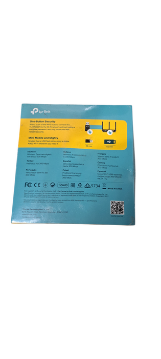TP-Link TL-WN823N 300Mbps Wireless Mini USB Adapter Q