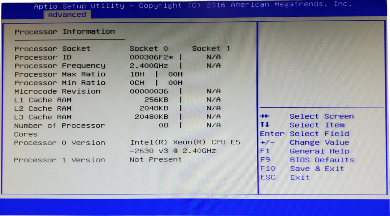 Cisco UCS C220 M4 | 1x Xeon E5-2630 v3 | 16GB DDR4 | No HDD | Cisco 12G SAS