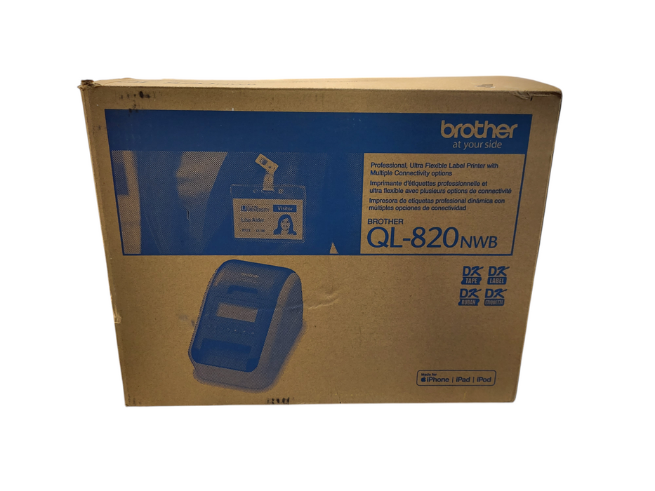QL820NWBC Brother QL-820NWBC Ultra Flexible Label Printer Open box $