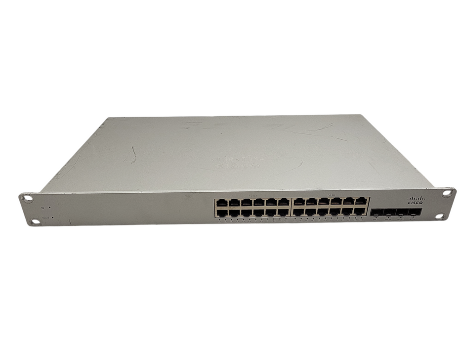 Cisco Meraki MS220-24P, 24-Port Gigabit PoE Switch, 4x SFP, Unclaimed $