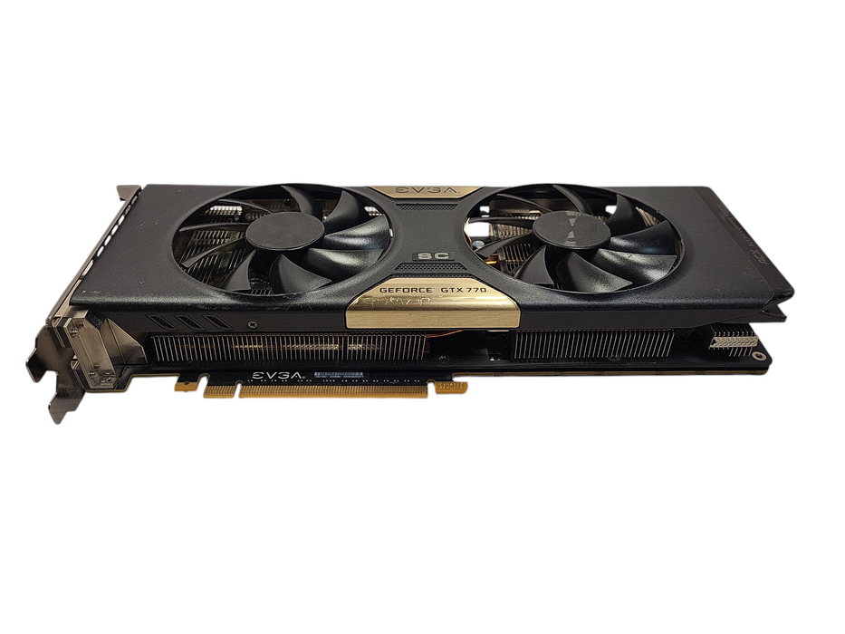 EVGA GeForce GTX 770 FTW 4GB Dual Fan Graphics Card - 04G-P4-3774-KR $