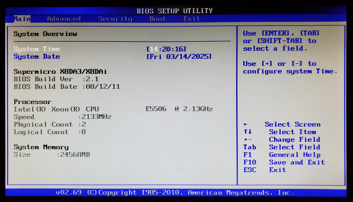 Supermicro 7046A-T X8DA3/X8DAi Intel Xeon E5506 24GB RAM - No HDD