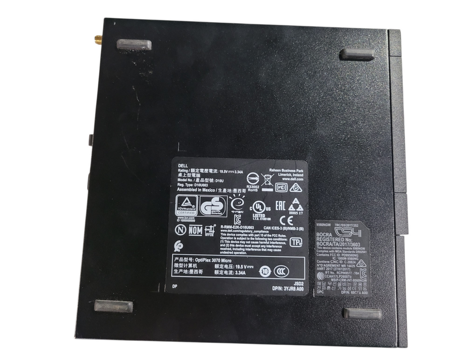 Dell OptiPlex 3070 i5-9500T @2.2GHz 8GB DDR4 256GB NVMe