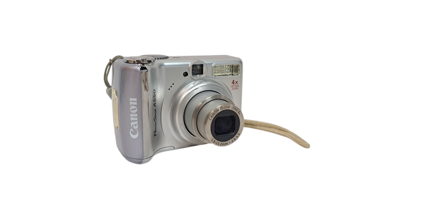 Canon PowerShot A550 7.1MP Compact Digital Camera | READ