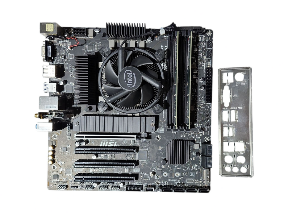 MSI B560M PRO-VDH WIFI w/ Intel i7-10700 2.90GHz & 16GB DDR4, I/O Shield