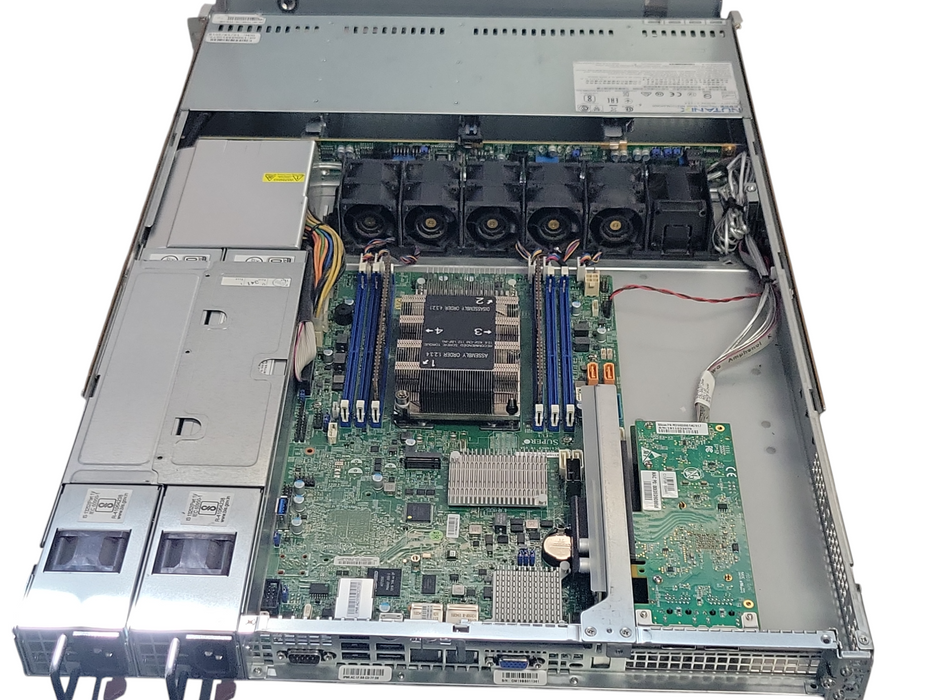 Nutanix/Supermicro X11SPW-TF-NI22, 1x Xeon Silver 4116, 32GB DDR4, 2x PSU _