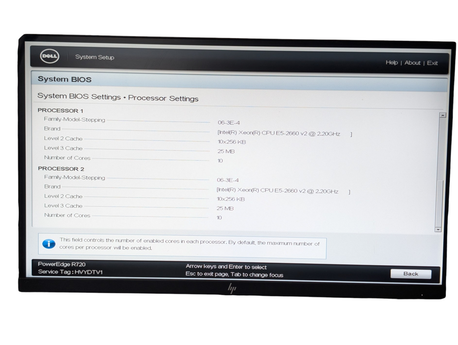 DELL PowerEdge R720 2x Intel Xeon E5-2660 v2 64GB RAM  -