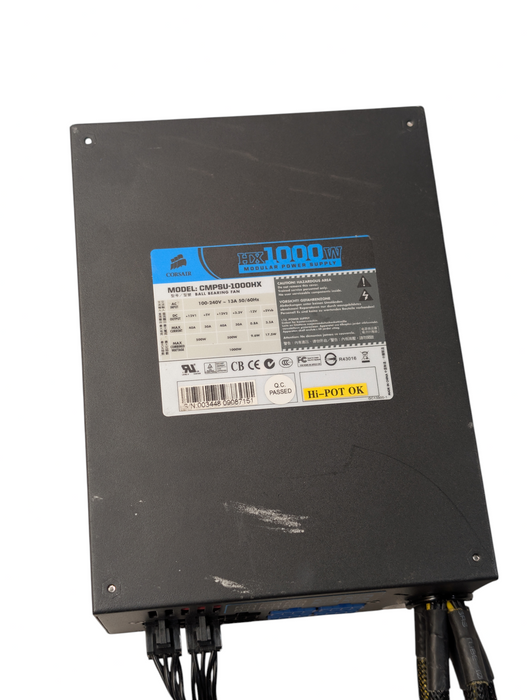 Corsair HX 1000W CMPSU-1000HX Modular Computer Power Supply PSU   -