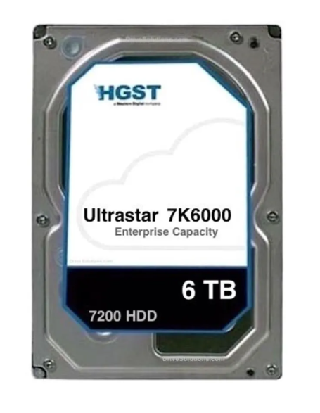 6TB HGST Ultrastar HUS726060ALE610 7200 RPM 3.5" 6.0Gb/s HDD Q
