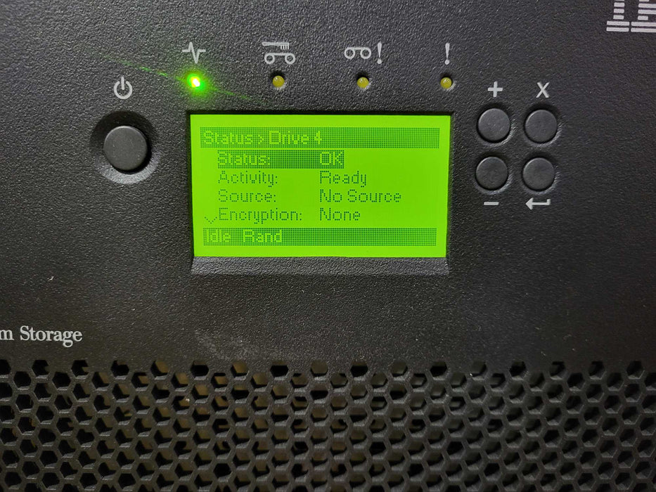 IBM TS3200 Tape Library 3573-L4U with 4 X LTO6 8Gb 35P1982 $