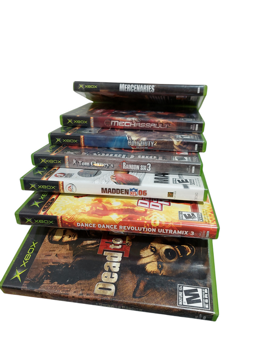 Bundle of 13 Xbox Original Games , Simpsons Hit & Run , Star Wars  =