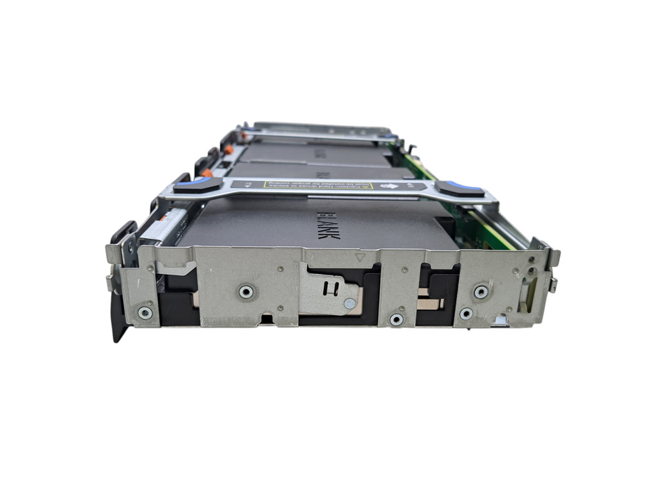 Dell R740xd 4 x 3.5" Drive Expansion Backplane Bay F7DF5 w/ Disk Trays )